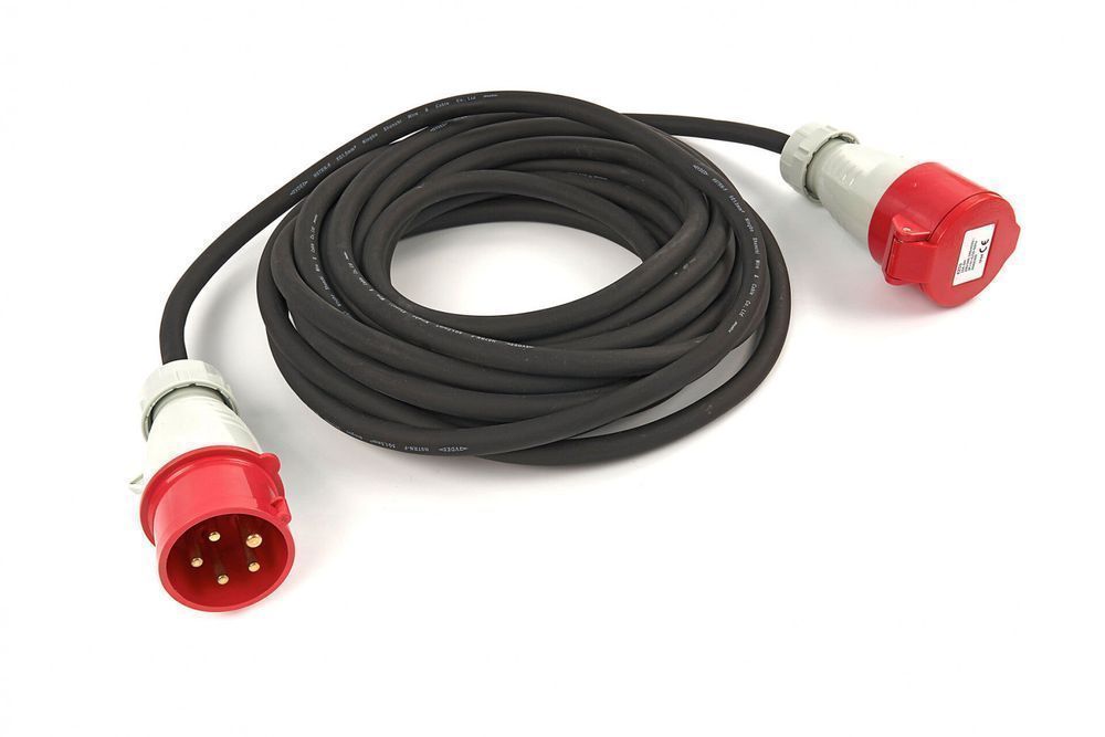 Cablu electric prelungitor trifazic 380v 5g x 1.5 mm 10m