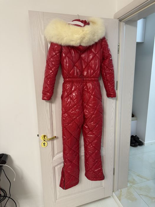 Costum de ski cu blana naturala