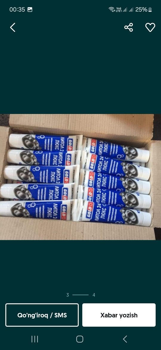 Litol 75 gr tubik