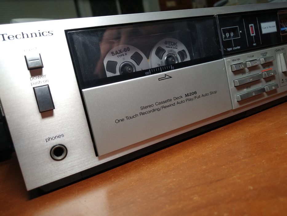 Deck Casetofon Technics M206