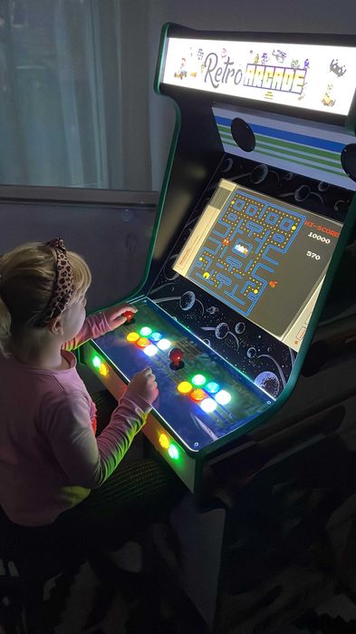 Cabinet Arcade (peste 10.000 jocuri) cu mecanism monede