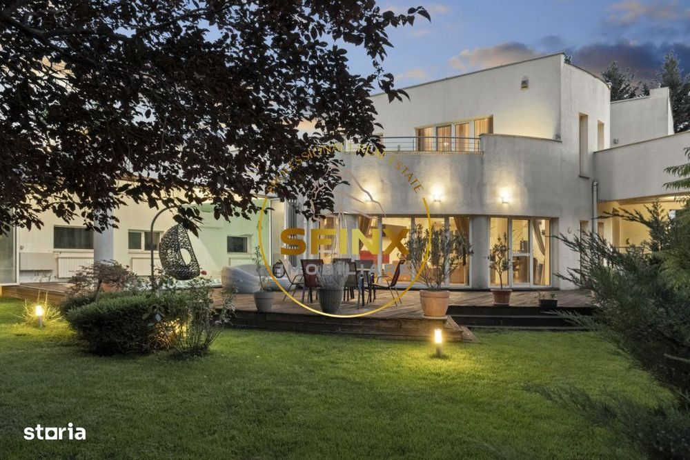 Vila cu gradina matura 1000mp, piscina, garaj, aproape de Jolie Ville