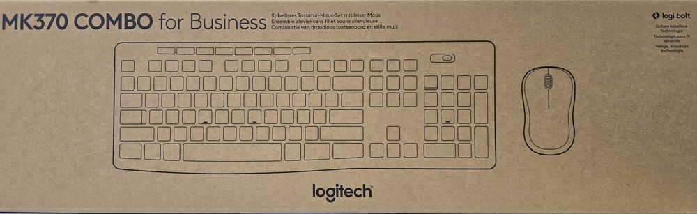 kit wireless de tastatură și mouse, Logitech MK370 Combo for Business