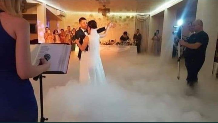 Fum Greu Gheata Carbonica Dansul Mirilor Nunta