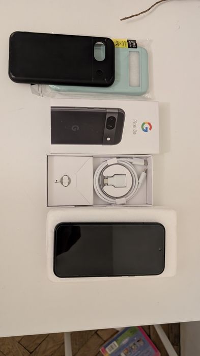 Google pixel 8a fullbox + huse + folii