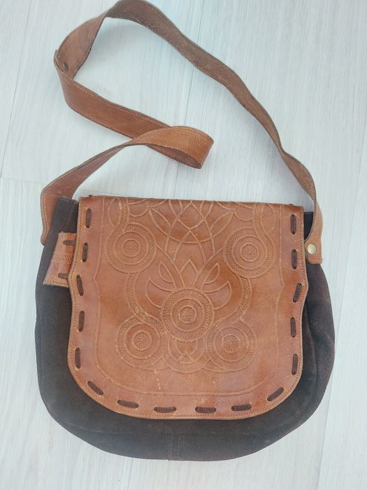 Продам сумку кожаную винтаж