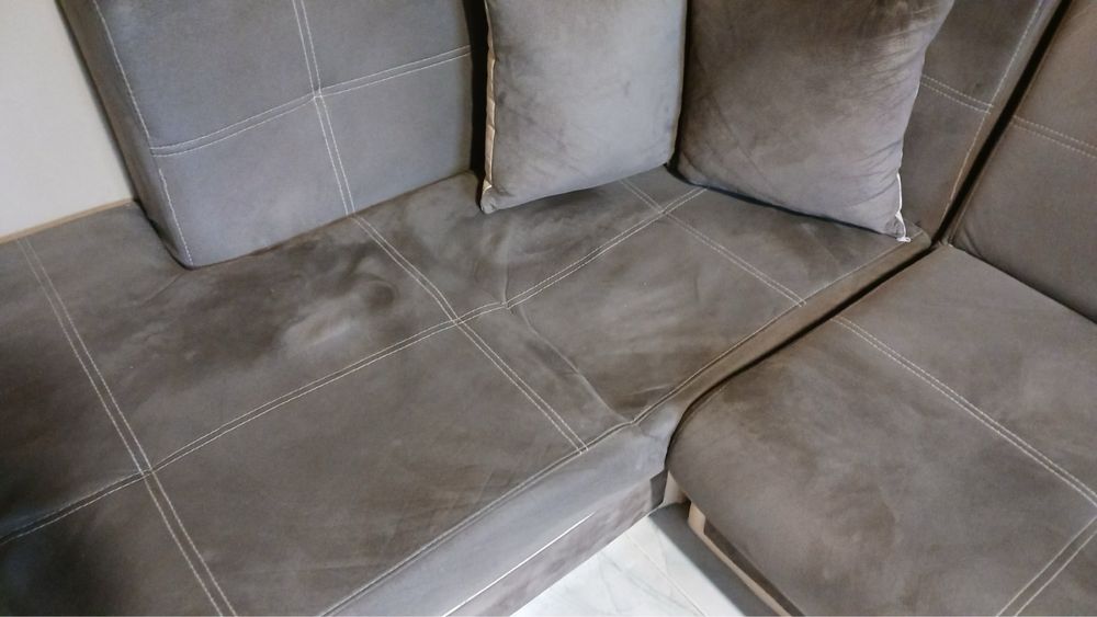 Ъглов диван от две части