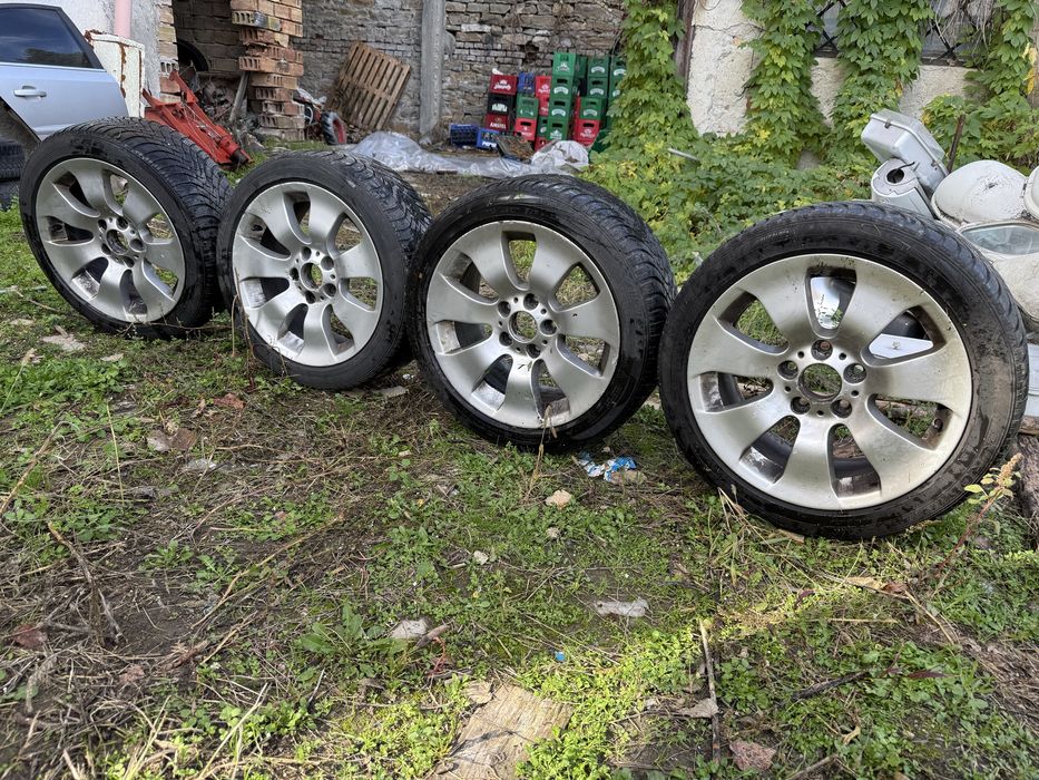 Джанти 17 Bmw e90 style 158 със зимни гуми 225 45 17