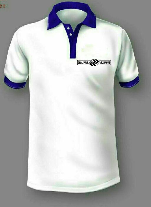 Футболка рабочая поло с короткими рукавами