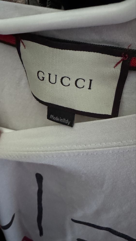 тениска с къс ръкав Gucci