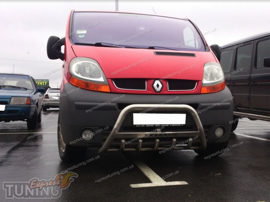 Bullbar inox Renault trafic