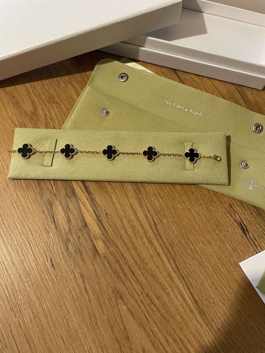 Van Cleef & Arpels - Bratara Gold Black (aur/negru)