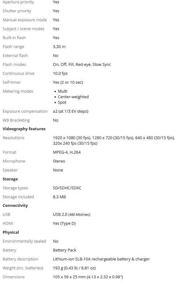 Foto compact SAMSUNG WB750 - citeste anuntul