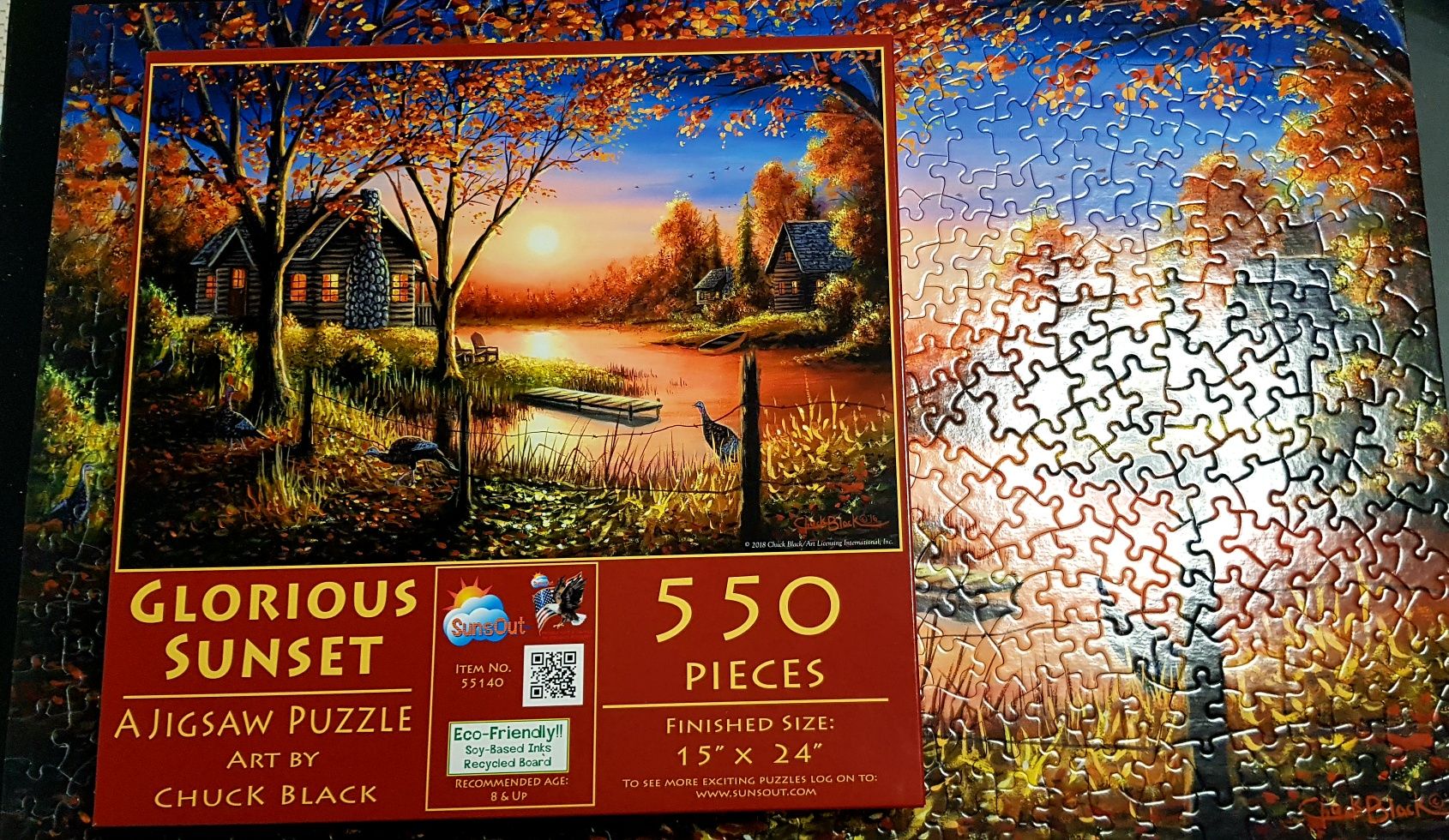 Lot puzzle 500-550-1000 piese