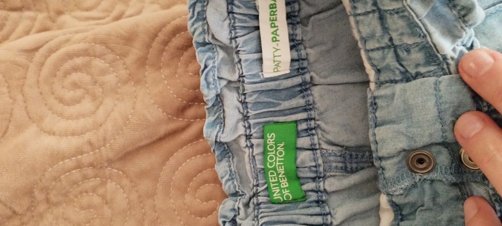 Pantalon United Colors of Benetton lejer fetite 130 cm ca noi