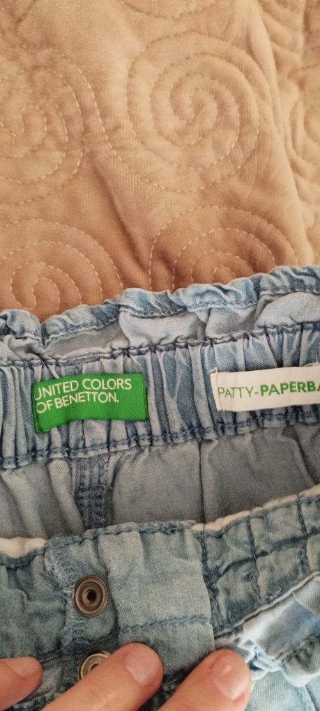 Pantalon United Colors of Benetton lejer fetite 130 cm ca noi