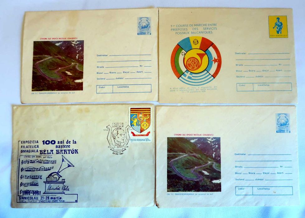 Plicuri postale de colectie