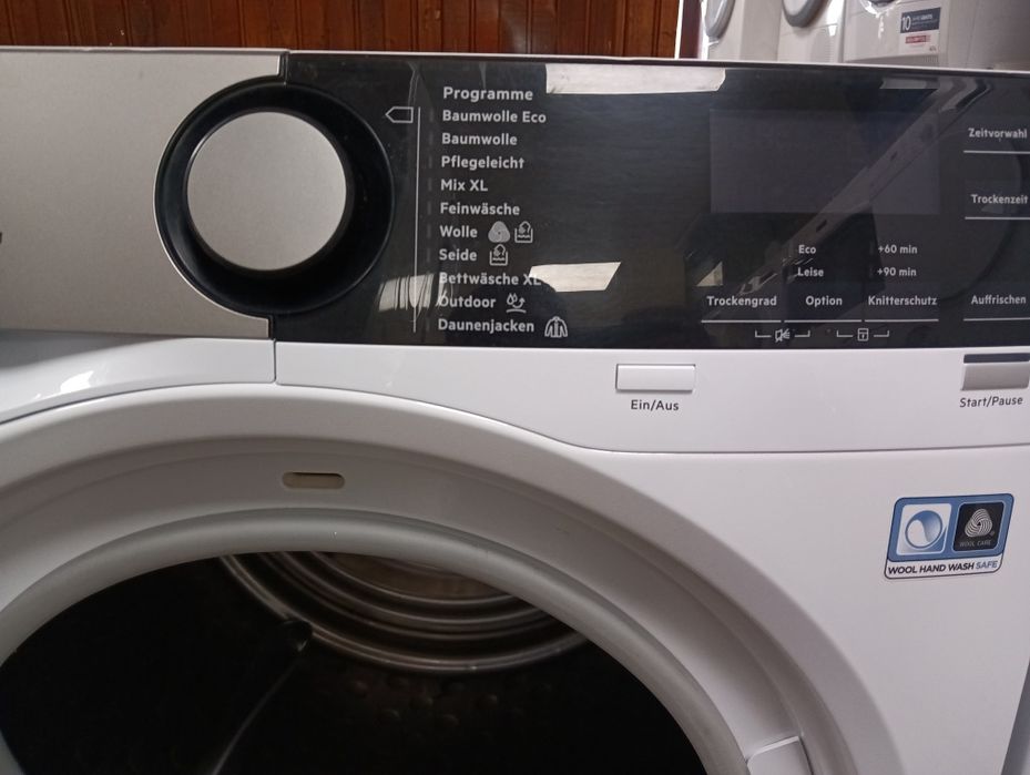 Комплект пералня и сушилня Aeg 9000 series 9кг A+++ 24 месеца гаранция
