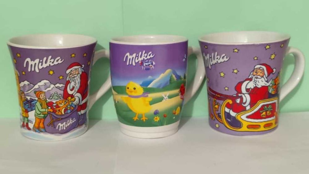 Чаши на Нестле, Джейкъбс, Шокомел, Бейлис, Милка и декантер Рикард