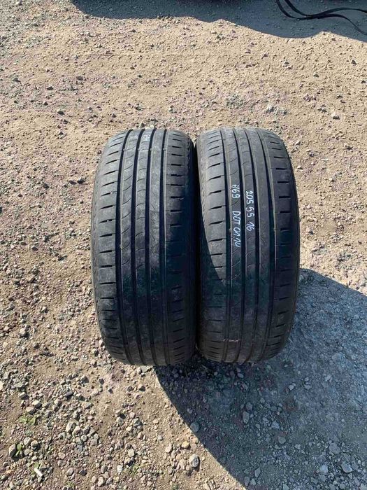 2 броя Летни Гуми Nexen 205/55 R16 DOT 0114 ном 69