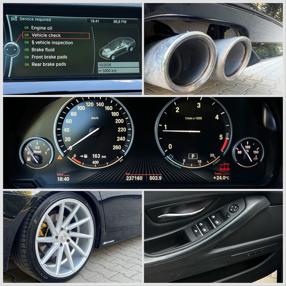 BMW F10//M PACHET//520D/Trapa/Navi Mare/Interior Seria 7Comfort/Vossen