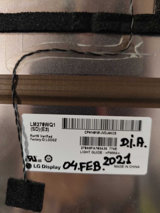 Display iMac A1312 27" Mid 2011