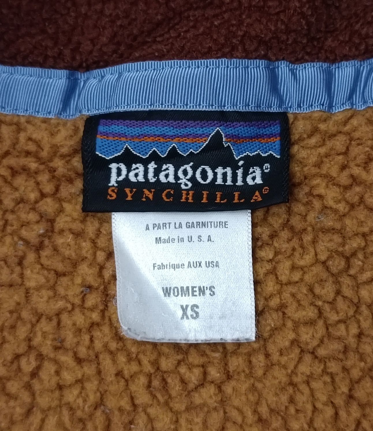 Patagonia Synchilla Fleece Hoodie оригинално поларено горнище XS полар