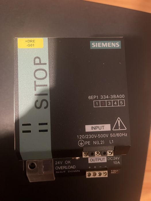 Plc + surse siemens