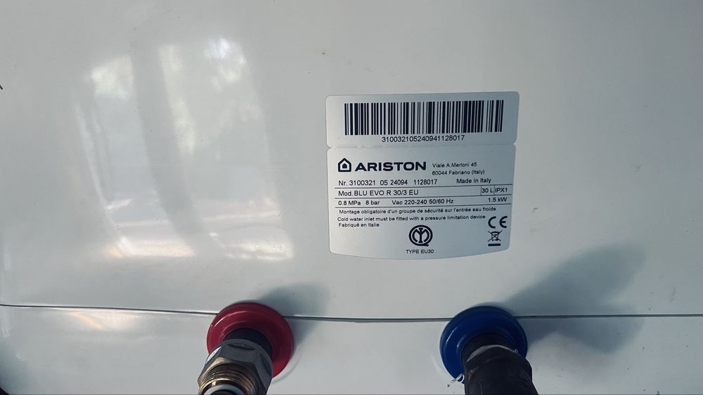 Boiler Ariston 30 L