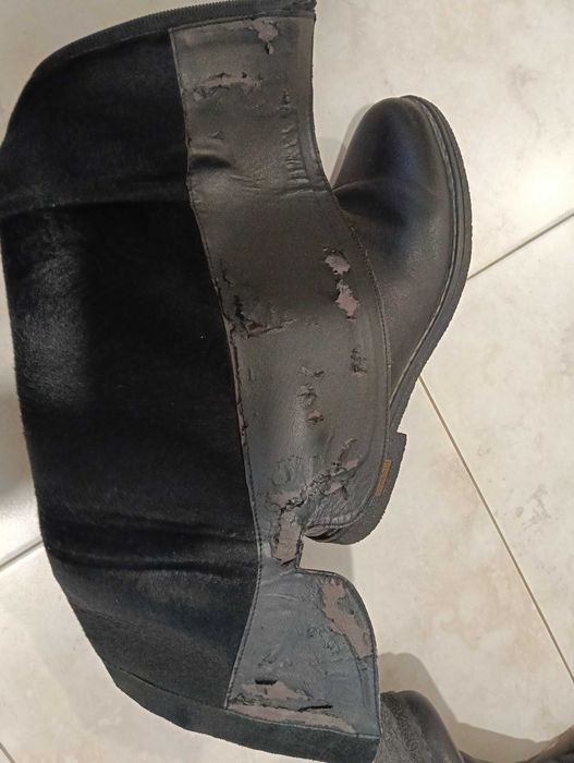 Дамски ботуши естествена кожа