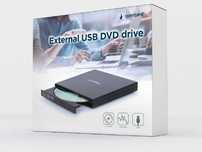 НОВИ! Външно записващо устройство GEMBIRD CD/DVD четец/записвачка