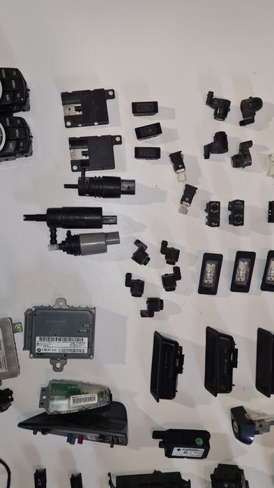 Piese BMW Idrive, led, antena, senzori, modul cârlig, xenon