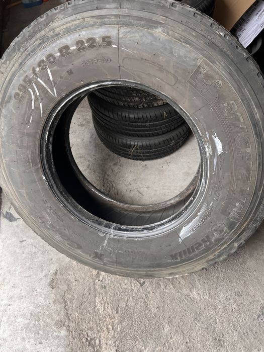 5 anvelope camion/autocar 295/80/22.5 , Michelin , 12 mm