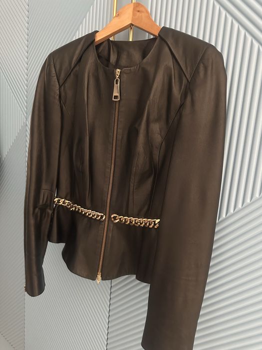 Куртка кожанная черного цвета ( Турция) Balizzа. В отличном состояний