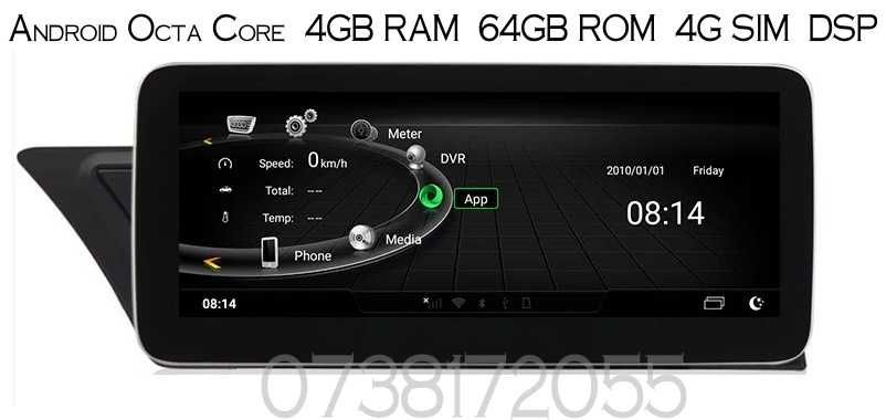 Navigatie Audi A5 A4 B8 MMI 3G GPS Android Internet 4G Bluetooth wi-fi