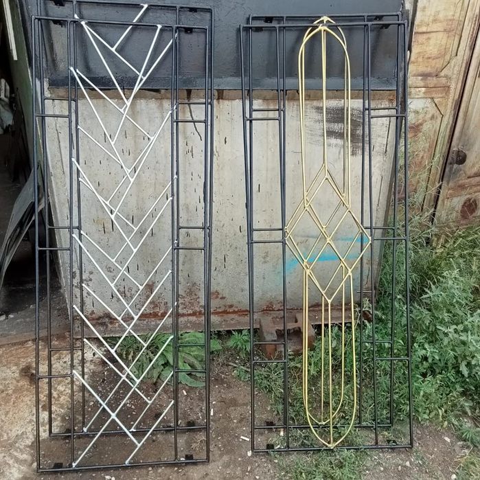 Изготовление металлические решетки на окно.двери и балконы .