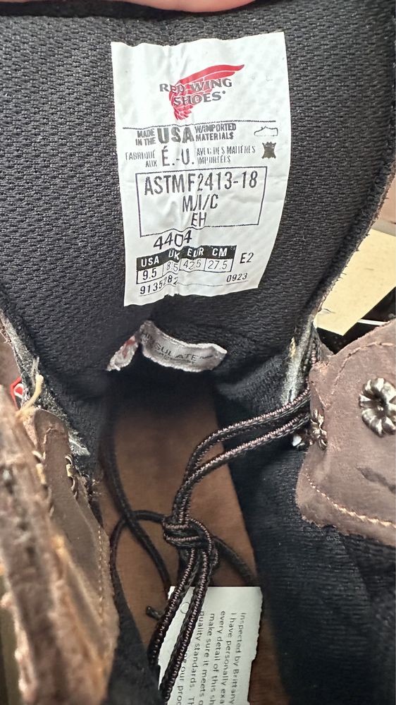 Ботинки RED WING