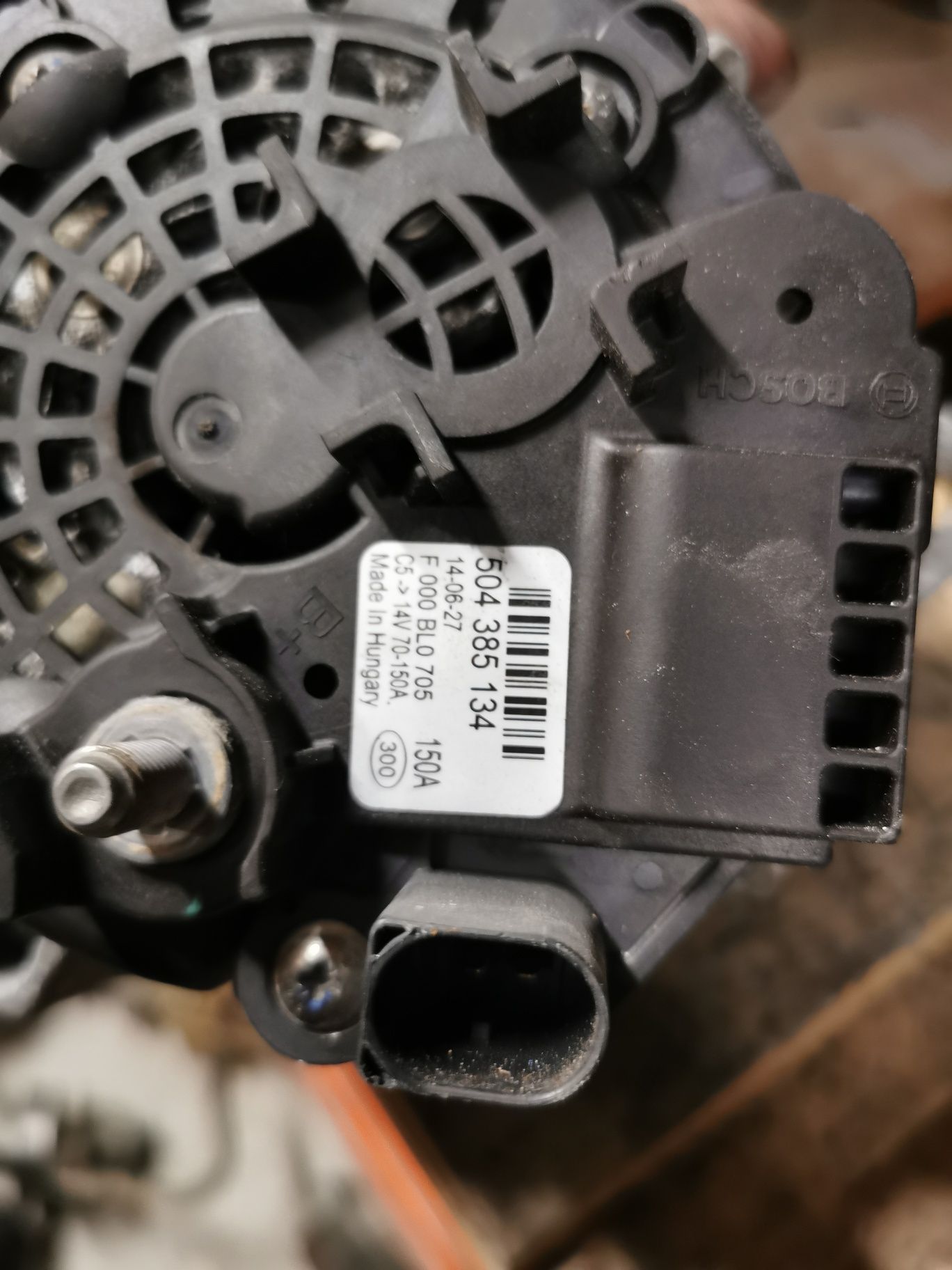 Alternator 150A 2.3 multijet 130 cp Fiat ducato 2014