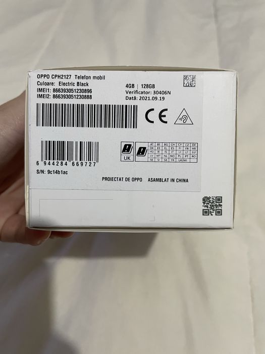 OPPO A53, 128GB Spatiu Stocare, 4GB RAM