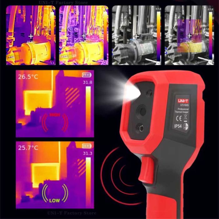 Camera Termoviziune UTI 160s Uni-t Termocamera termice 160x120 Laser
