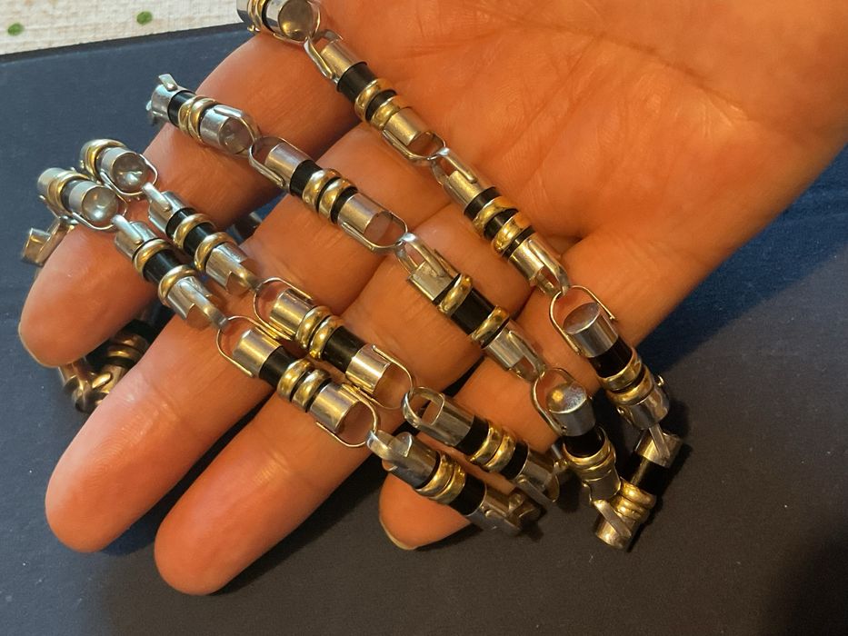 Lant aur 14 k  .Aur in 2 culori