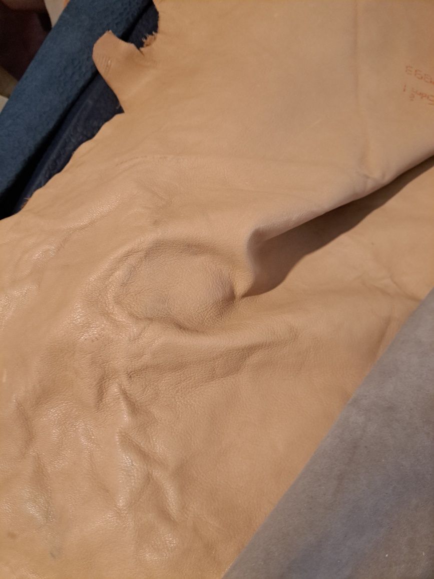 5kg de piele, piele naturala, 0.5-1.2mm grosime