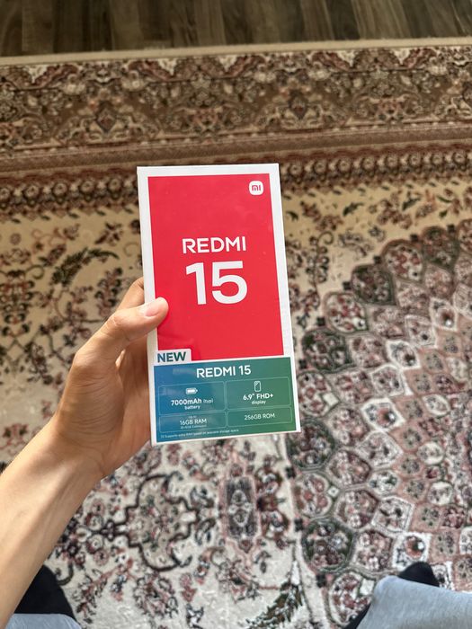 Redmi 15 256/8 yengi