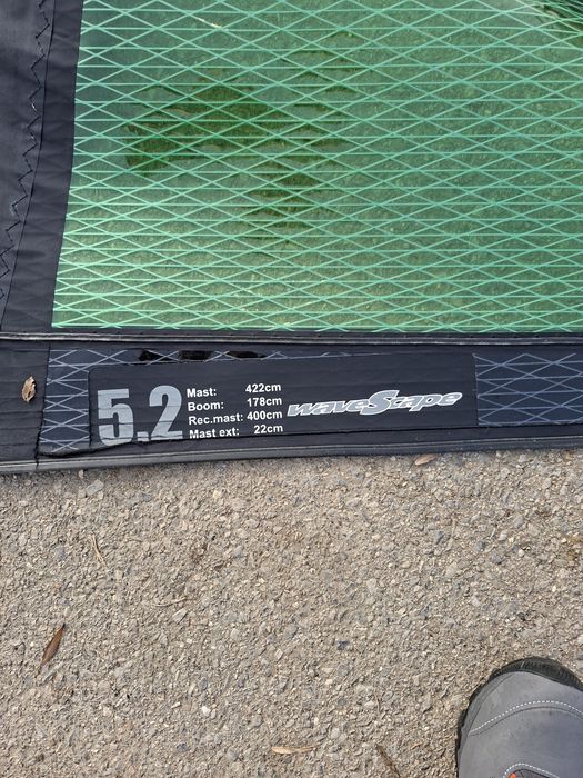 Уиндсърф платно, windsurf loftsail. Ново. 5,2 waveskape
