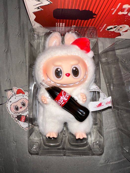 Labubu оригинално  Pop Mart Coca cola