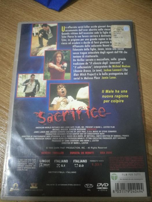 Film - Sacrifice DVD dublat in limba italiana