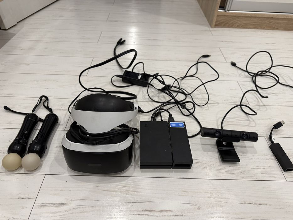 Продам VR очки на Ps4 с переходником на Ps5