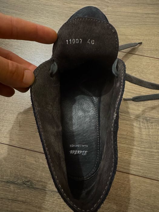 Ghete piele Bata, purtati de doua ori. Sunt ca noi