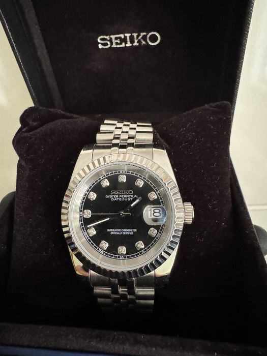 Ceas Seiko DateJust Diamond Mod