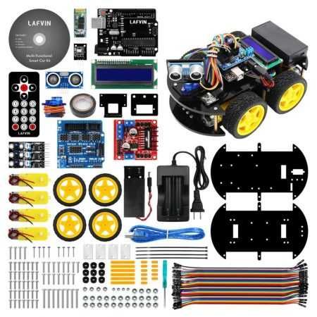 LAFVIN «Multi-Functional Smart Car Kit» — это комплект для Arduinos